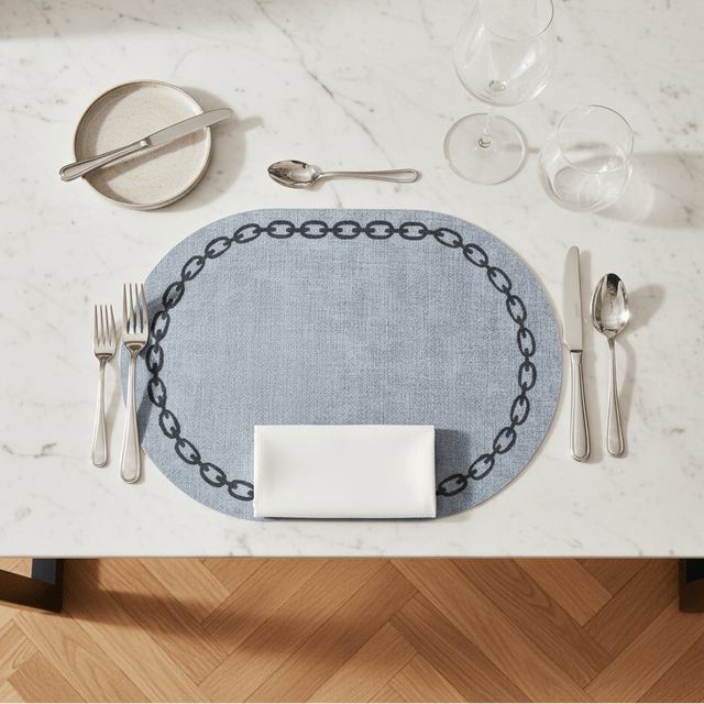 Marquess Faux Leather Placemats Kitchen - Palatium Lux