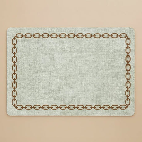 Marquess Faux Leather Placemats Kitchen - Palatium Lux