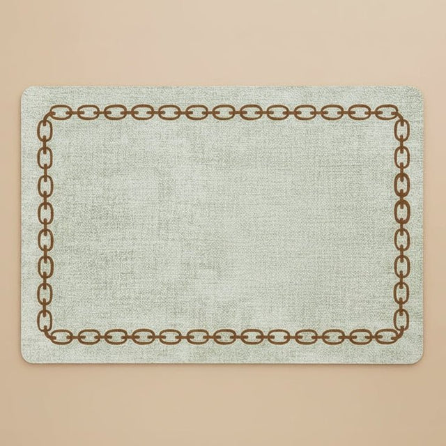 Marquess Faux Leather Placemats Kitchen - Palatium Lux