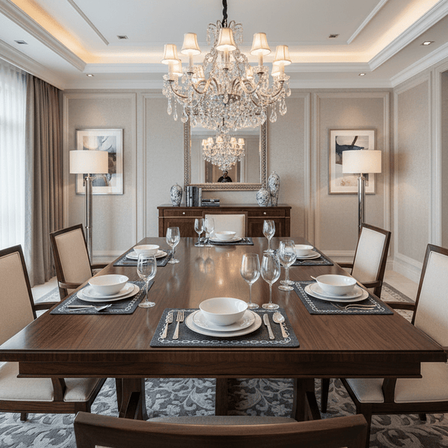 Marquess Faux Leather Placemats Kitchen - Palatium Lux