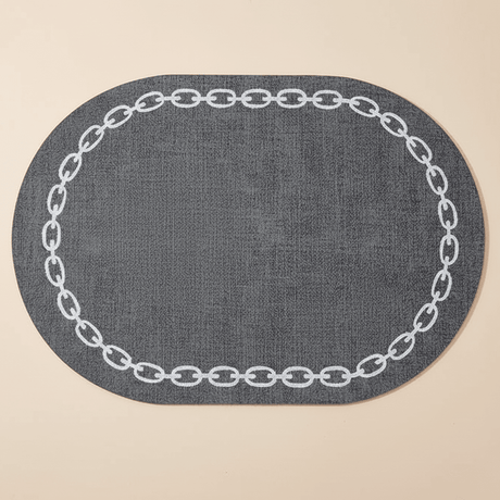 Marquess Faux Leather Placemats Kitchen - Palatium Lux