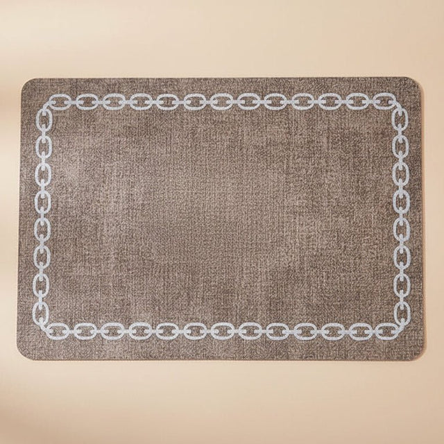 Marquess Faux Leather Placemats Kitchen - Palatium Lux