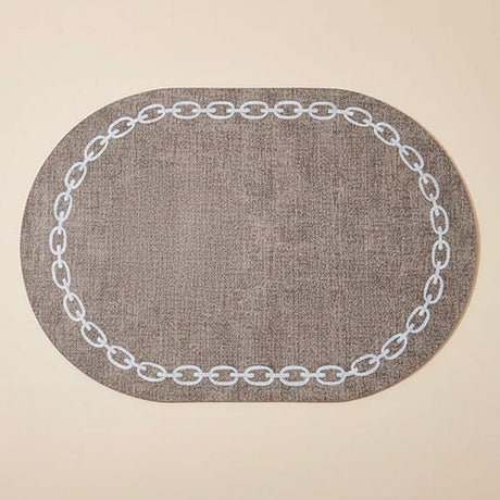 Marquess Faux Leather Placemats Kitchen - Palatium Lux