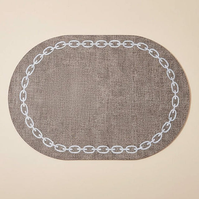 Marquess Faux Leather Placemats Kitchen - Palatium Lux