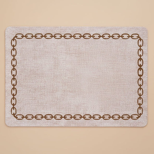 Marquess Faux Leather Placemats Kitchen - Palatium Lux