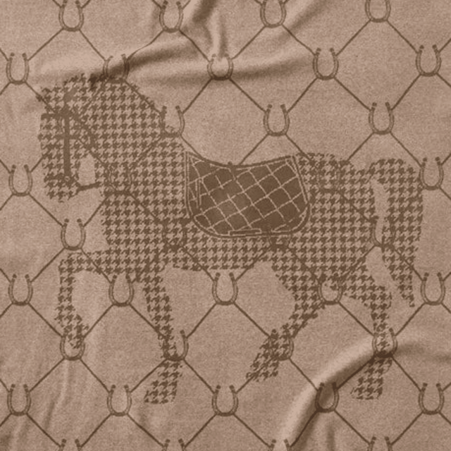 Mauve Manor Horse Throw Blanket blanket - Palatium Lux