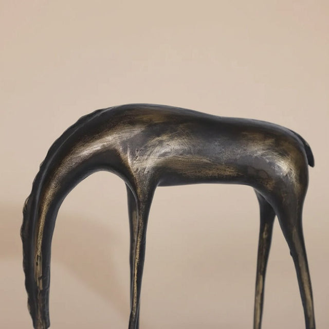 Milo Metal Horse Statue statue - Palatium Lux