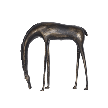 Milo Metal Horse Statue statue - Palatium Lux