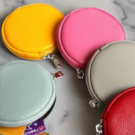 Mira Leather Coin Purse leather - Palatium Lux