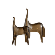 Mirage Modern Horse Statues (Set of 2) statue - Palatium Lux
