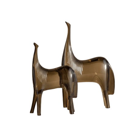 Mirage Modern Horse Statues (Set of 2) statue - Palatium Lux