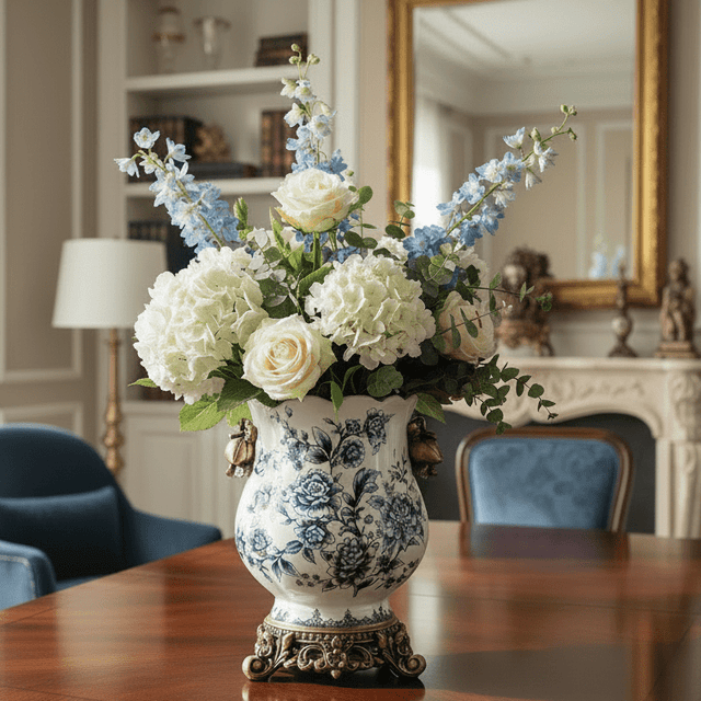 Monet Ceramic Porcelain Vase Vase - Palatium Lux