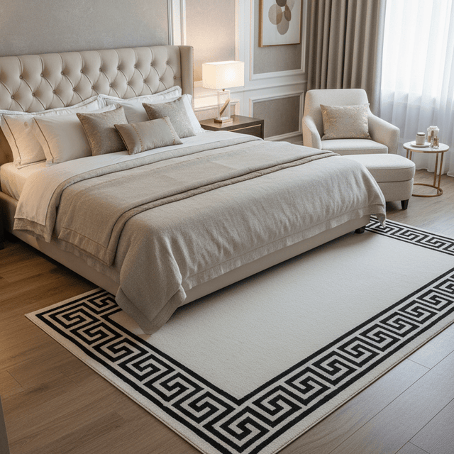 Montfort Hand Tufted Wool Rug - 5 x 8 Rugs - Palatium Lux
