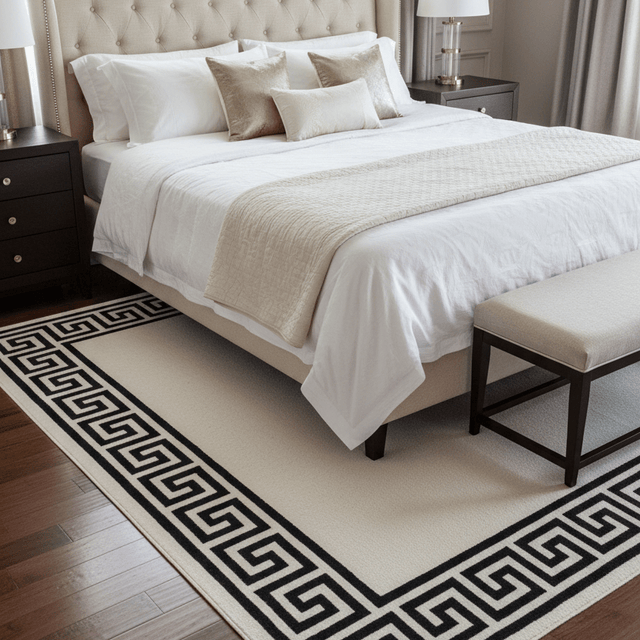Montfort Hand Tufted Wool Rug - 5 x 8 Rugs - Palatium Lux