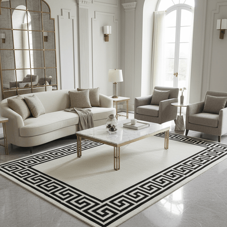 Montfort Hand Tufted Wool Rug - 5 x 8 Rugs - Palatium Lux