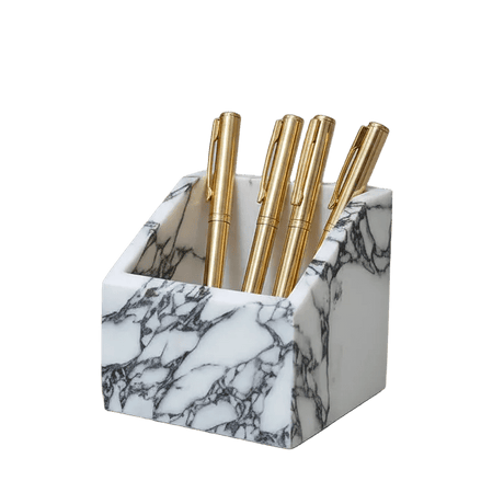 Noema Marble Desktop Organizer - Palatium Lux