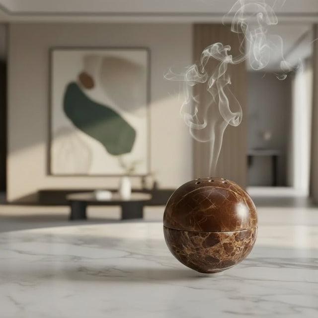 Noema Stone Incense Holder - Palatium Lux