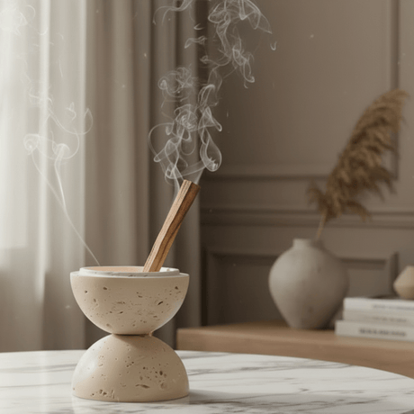 Noema Stone Incense Holder - Palatium Lux