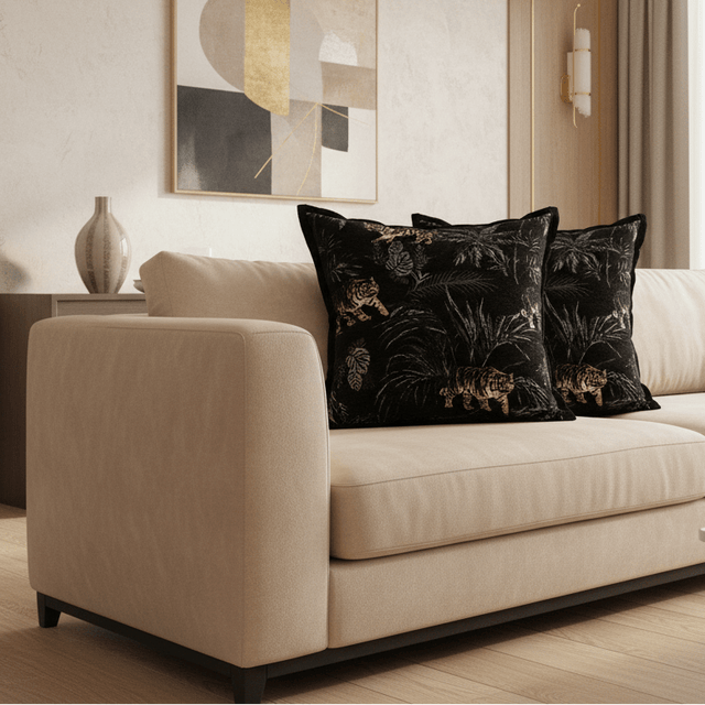 Noir Predator Pillow Cover Pillow Cover - Palatium Lux