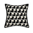 Noir Tie Pillow Cover Pillow Cover - Palatium Lux