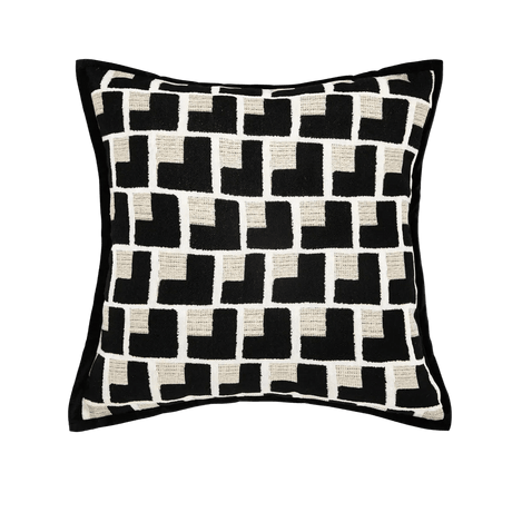 Noir Tie Pillow Cover Pillow Cover - Palatium Lux