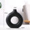 Aurora Modern Capsule Vases Black Small vases - Palatium Lux