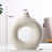 Aurora Modern Capsule Vases White Medium vases - Palatium Lux