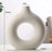 Aurora Modern Capsule Vases White Large vases - Palatium Lux