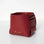 Nordic Leather Multipurpose Storage Box Wine red storage organizer - Palatium Lux