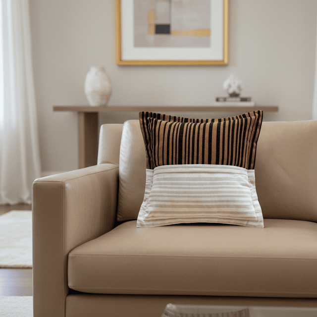 Nova Striped Pillow Cover Pillow Cover - Palatium Lux