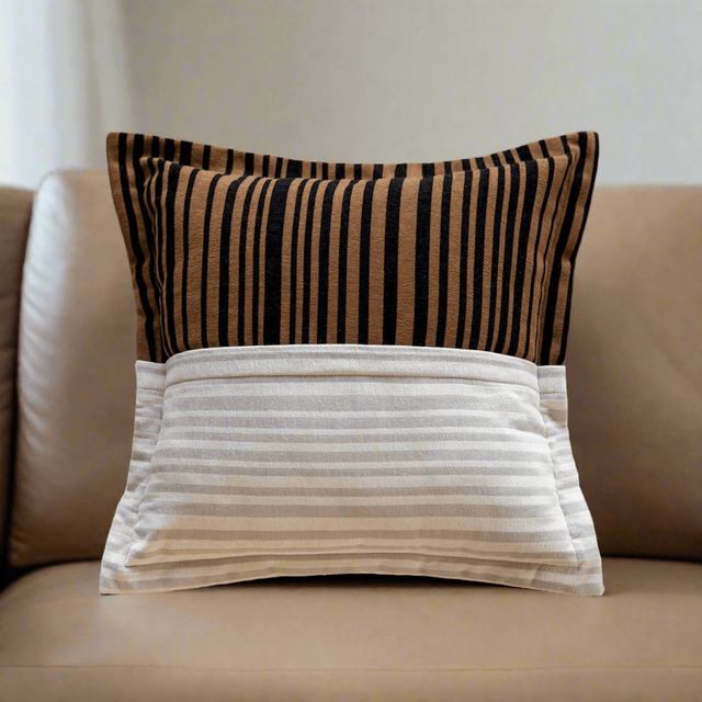 Nova Striped Pillow Cover Pillow Cover - Palatium Lux