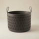 Olena Leather Storage Basket - Palatium Lux
