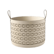 Olena Leather Storage Basket - Palatium Lux