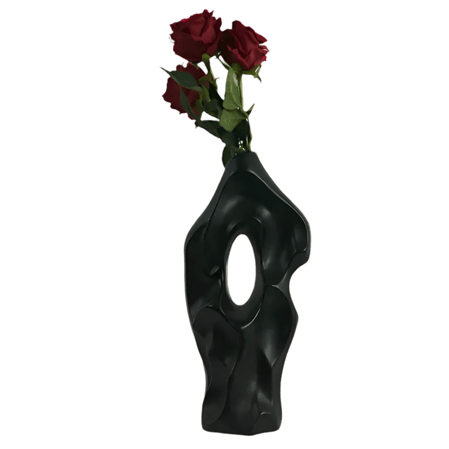 Organic Fluire Ceramic Vase Vase - Palatium Lux