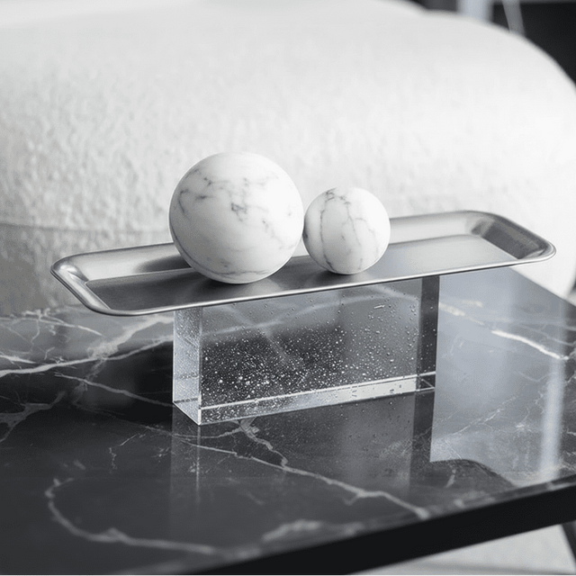 Oria Crystal Display Tray Kitchen - Palatium Lux