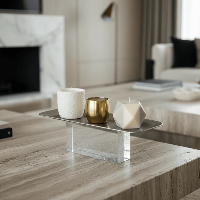 Oria Crystal Display Tray Kitchen - Palatium Lux