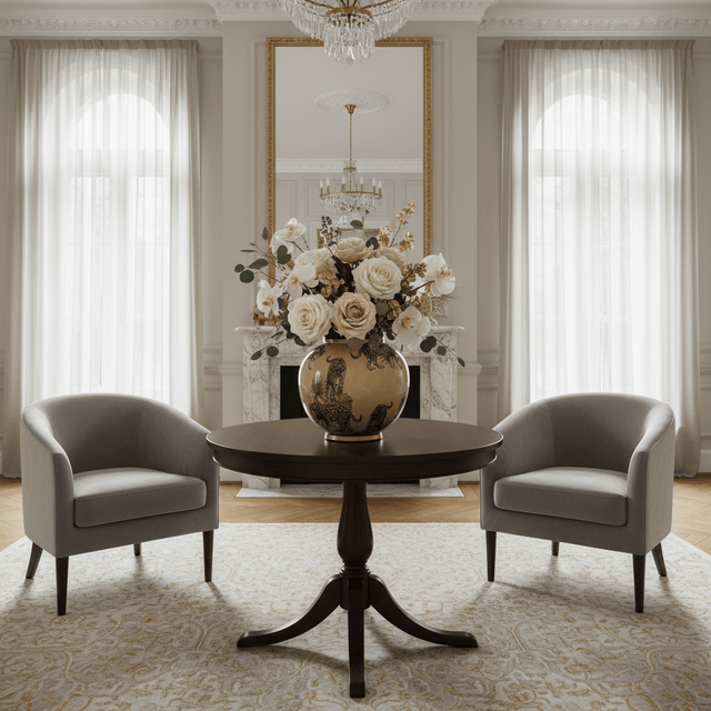 Orvani Ceramic Porcelain Vase Vase - Palatium Lux