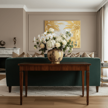 Orvani Ceramic Porcelain Vase Vase - Palatium Lux