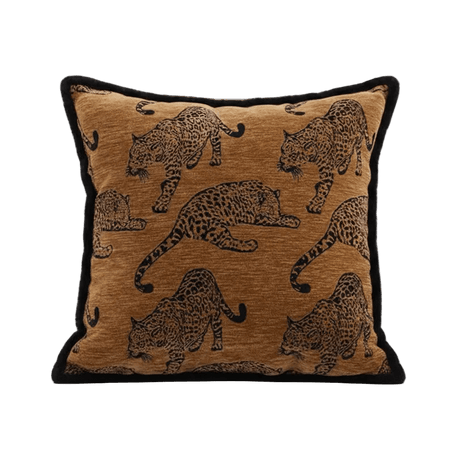 Panthera Jacquard Pillow Cover Pillow Cover - Palatium Lux