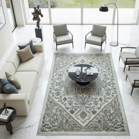 Parisa Hand Tufted Wool Rug - 5 x 8 Rugs - Palatium Lux