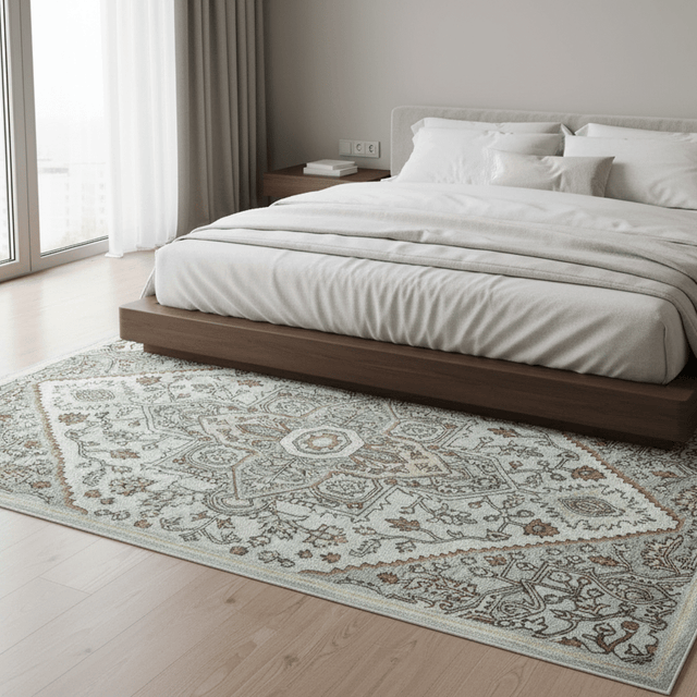 Parisa Hand Tufted Wool Rug - 5 x 8 Rugs - Palatium Lux