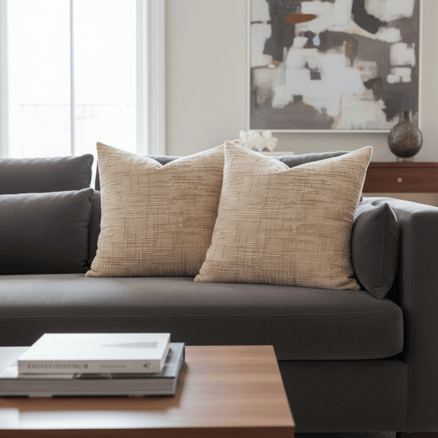 Percy Chenille Pillow Cover pillow covers - Palatium Lux