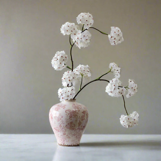 Pretty in Pink Ceramic Vase Vase - Palatium Lux