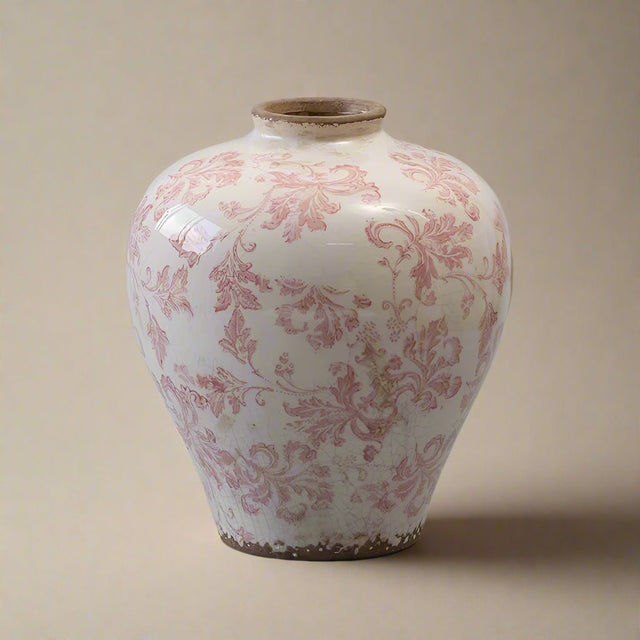 Pretty in Pink Ceramic Vase Vase - Palatium Lux