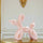 Pretty Pup Posse Powder Pink statue - Palatium Lux