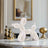 Pretty Pup Posse Pearl White statue - Palatium Lux