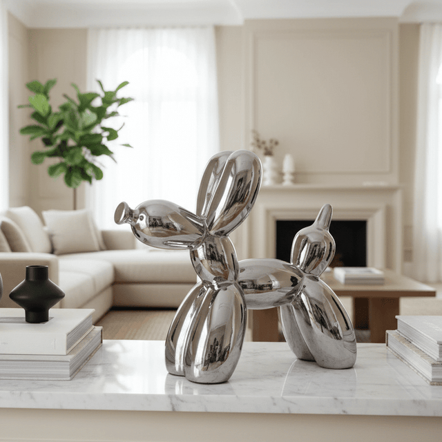 Pretty Pup Posse Statue statue - Palatium Lux