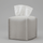 Pristine Leather Tissue Box Holder leather - Palatium Lux