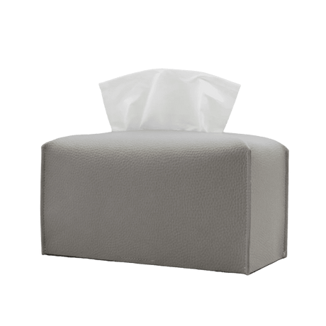 Pristine Leather Tissue Box Holder leather - Palatium Lux