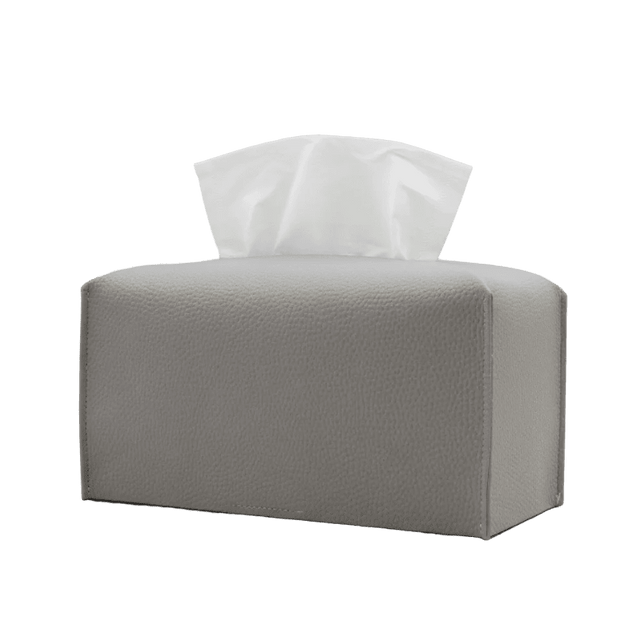 Pristine Leather Tissue Box Holder leather - Palatium Lux